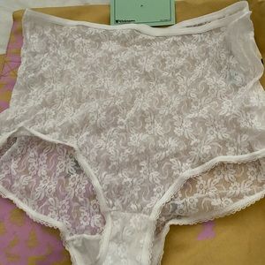 NWT lace panty. Size 10.  (Item r.).